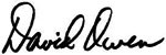 David Owen Signature